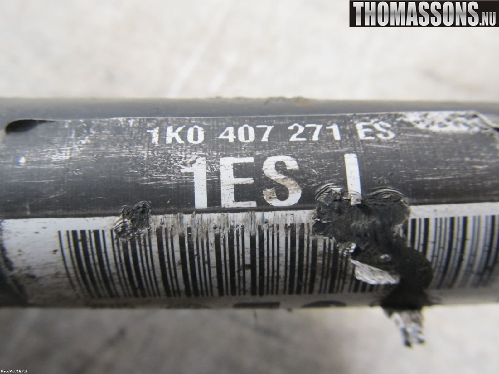 Seat LEON 06-12 Drivaxel Fram Vänster