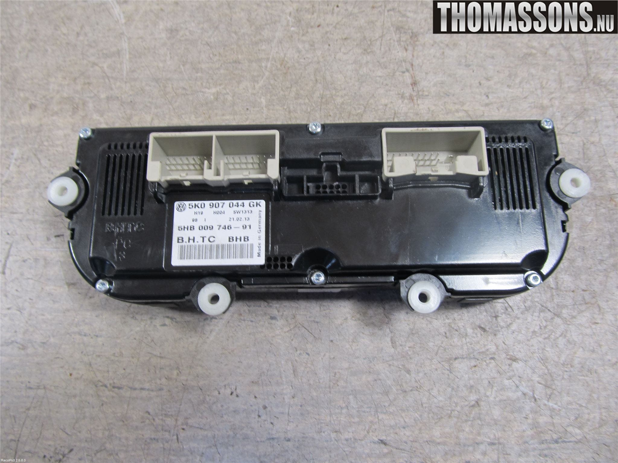 Volkswagen VW GOLF VI 09-13 Ac Styrenhet Ac Manöveren