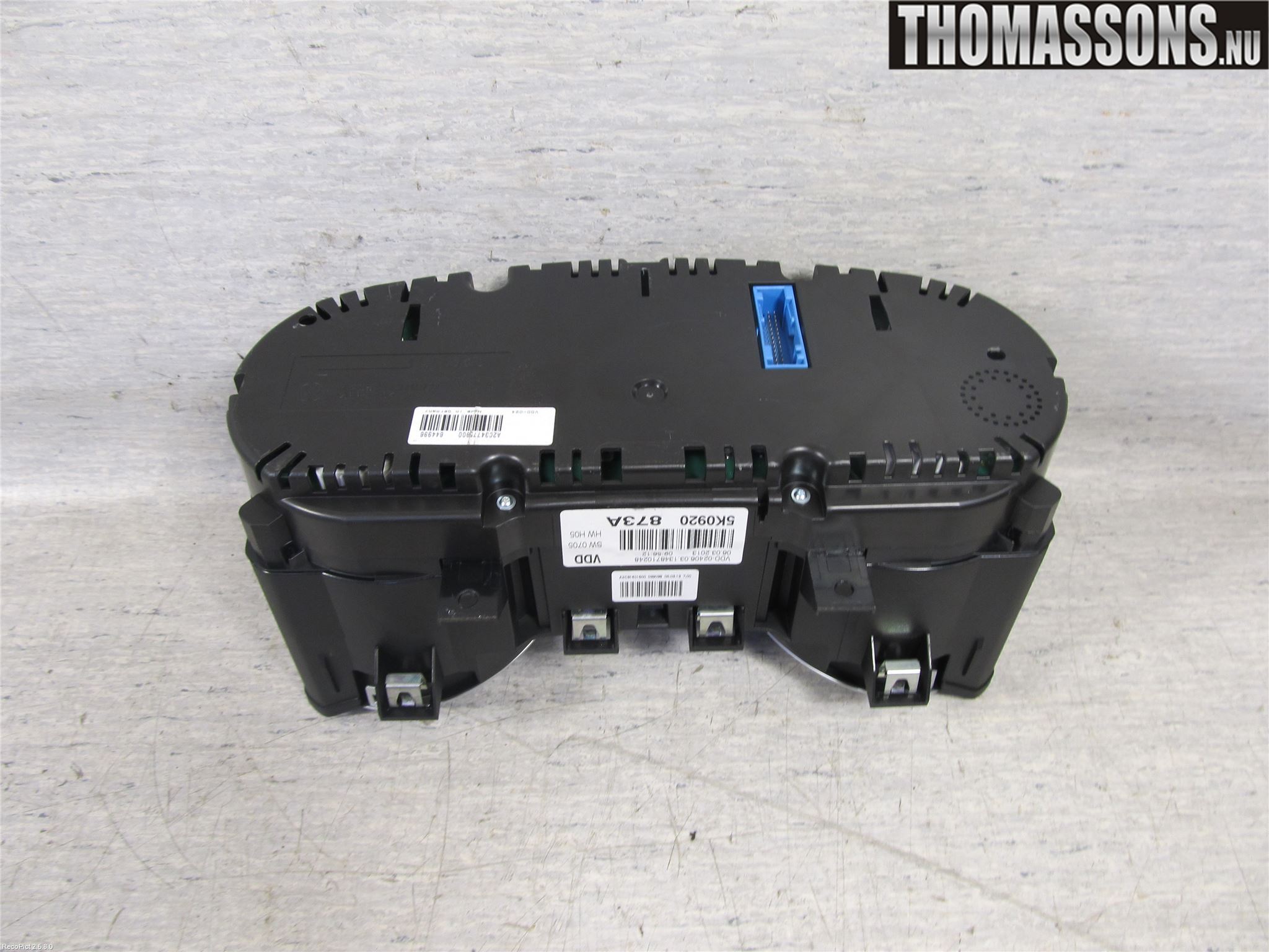 Volkswagen VW GOLF VI 09-13 Instrument Komb