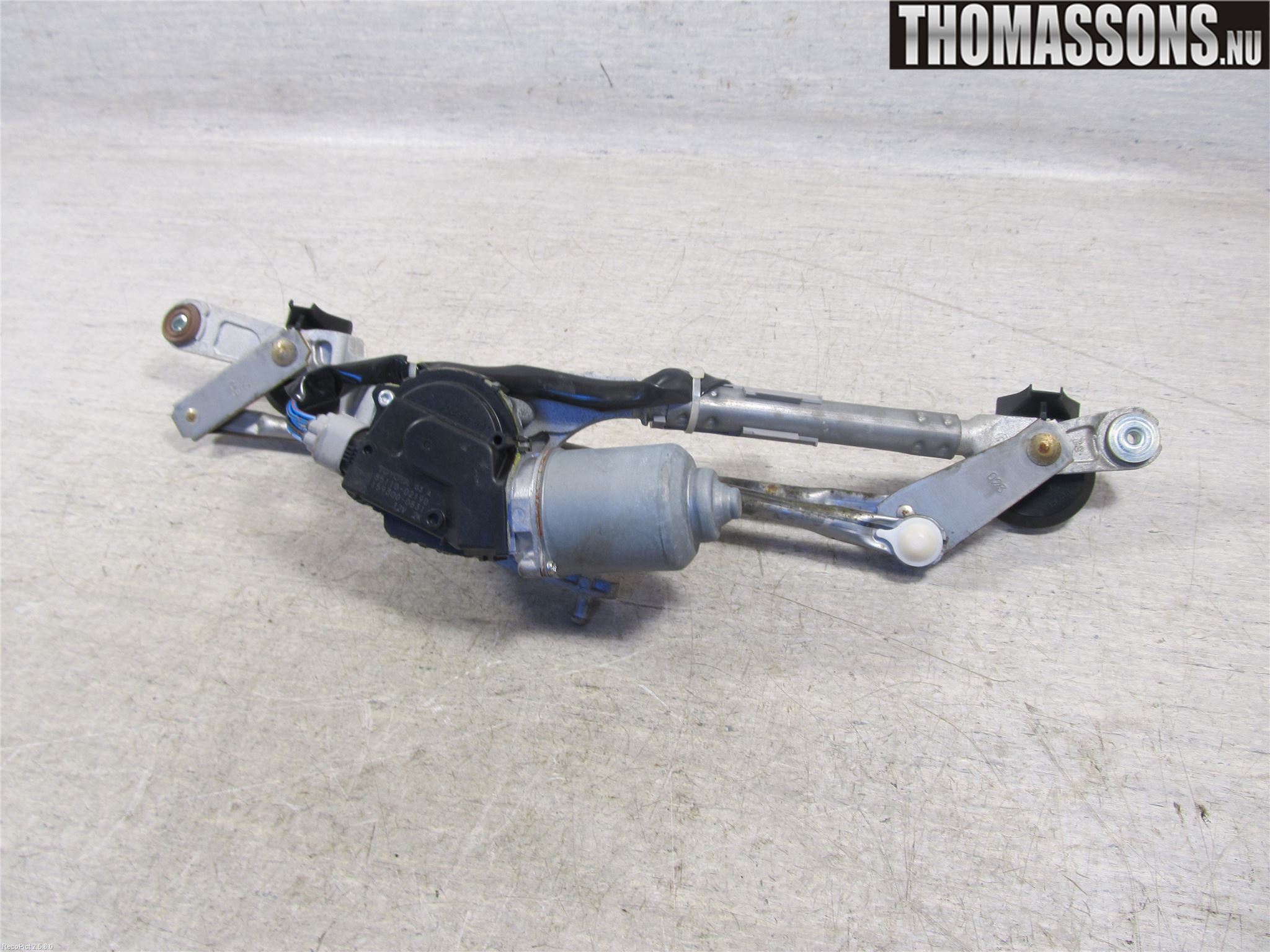 Toyota AURIS 07-09 Torkarmotor Vindruta