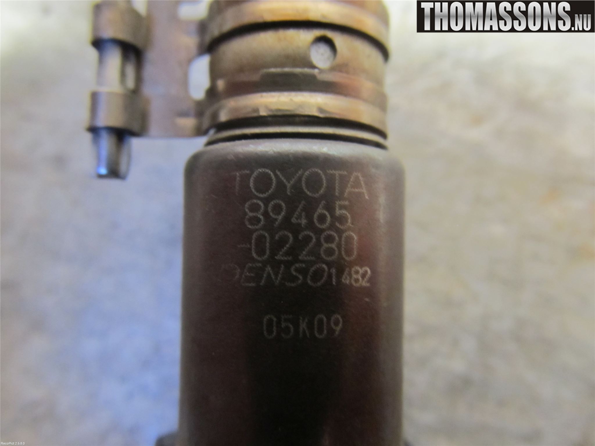 Toyota AURIS 07-09 Injlambdasond