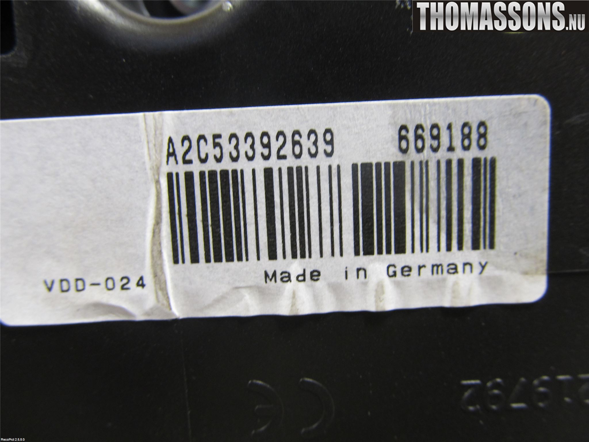 Volkswagen VW GOLF VI 09-13 Instrument Komb