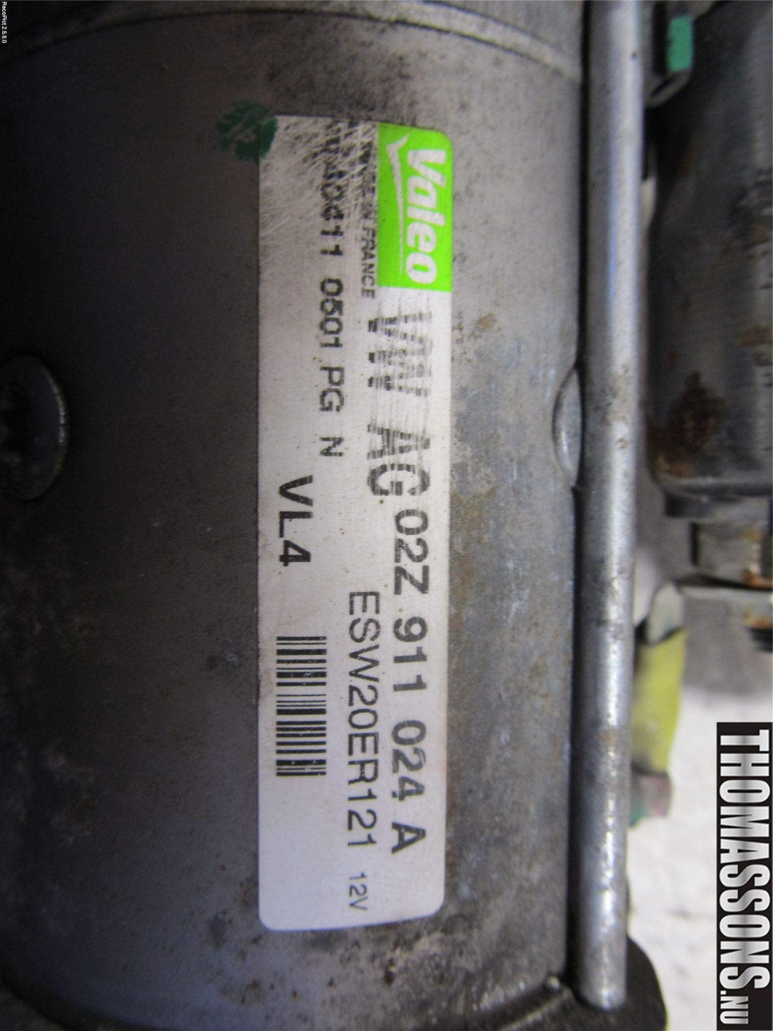 Volkswagen VW GOLF VI 09-13 Startmotor Diesel