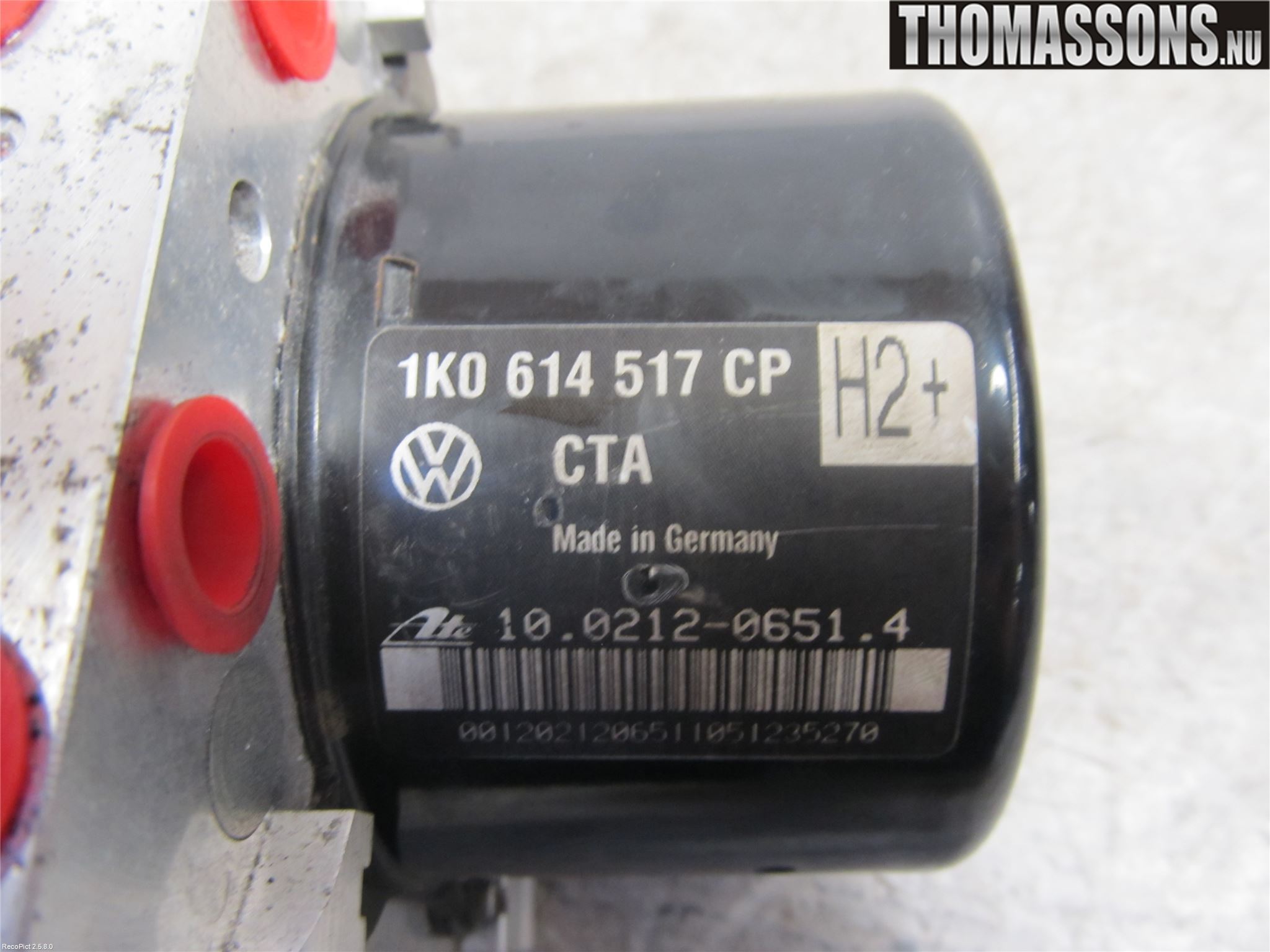 Volkswagen VW GOLF VI 09-13 Abs Hydraulaggregat