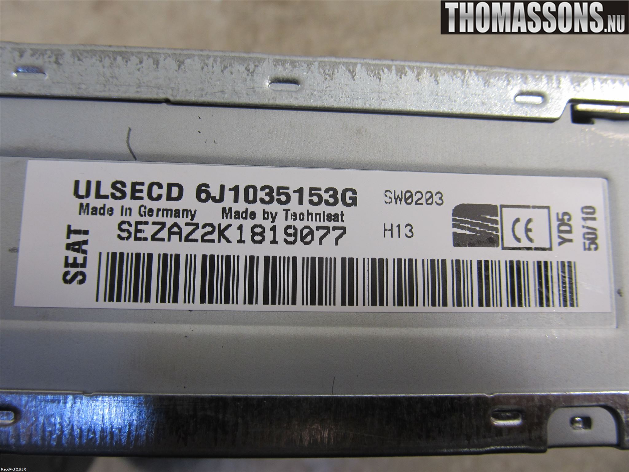 Seat IBIZA IV 08-16 Radio