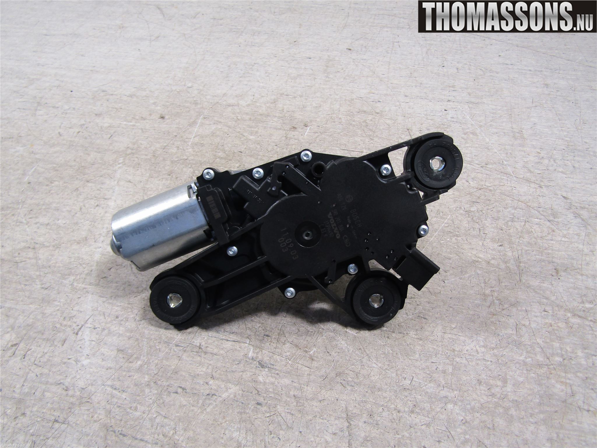 Volvo V60 11-13 Torkarmotor Baklucka