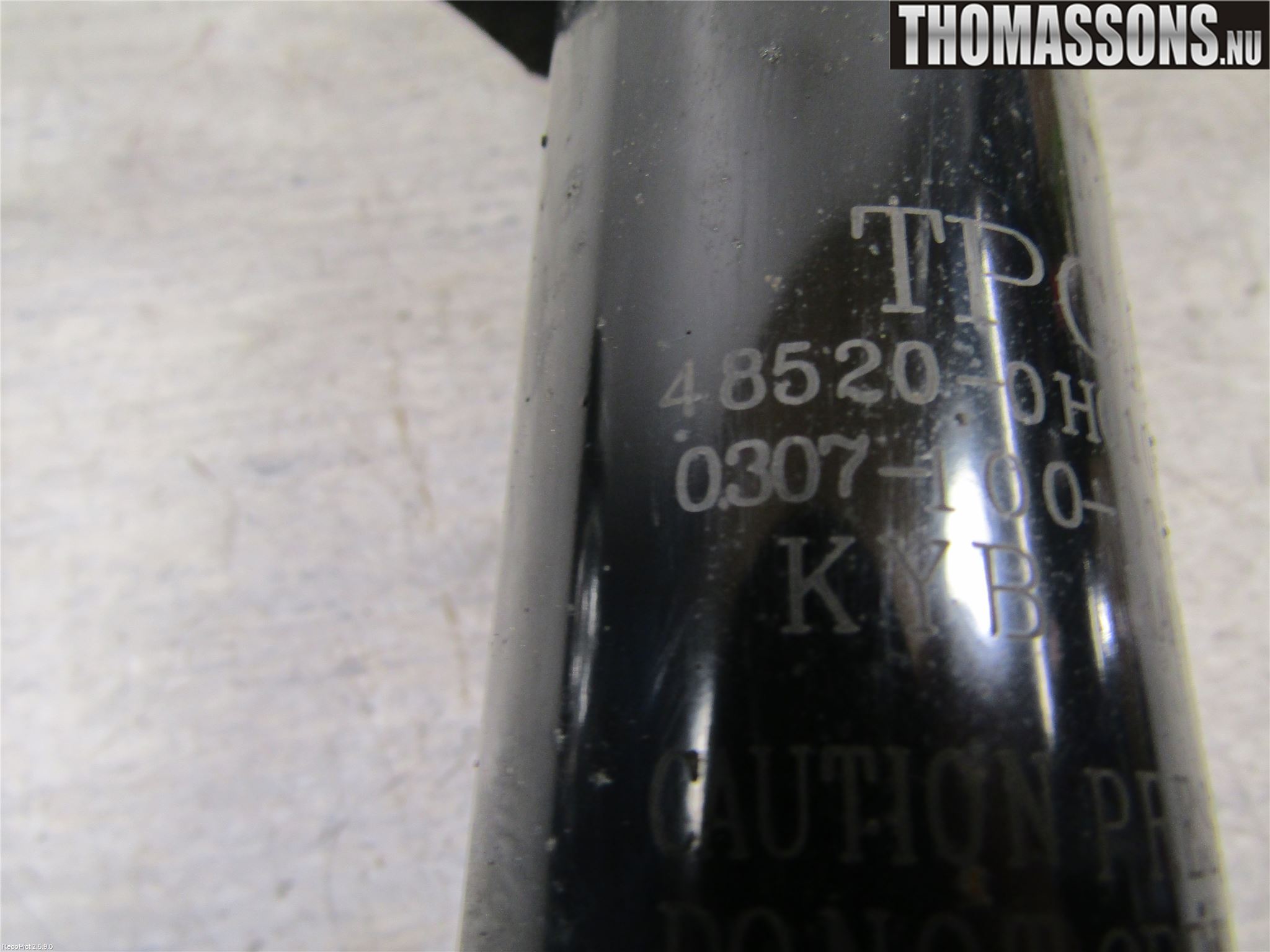 Toyota AYGO 06-14 Fjäderben Fram Vänster