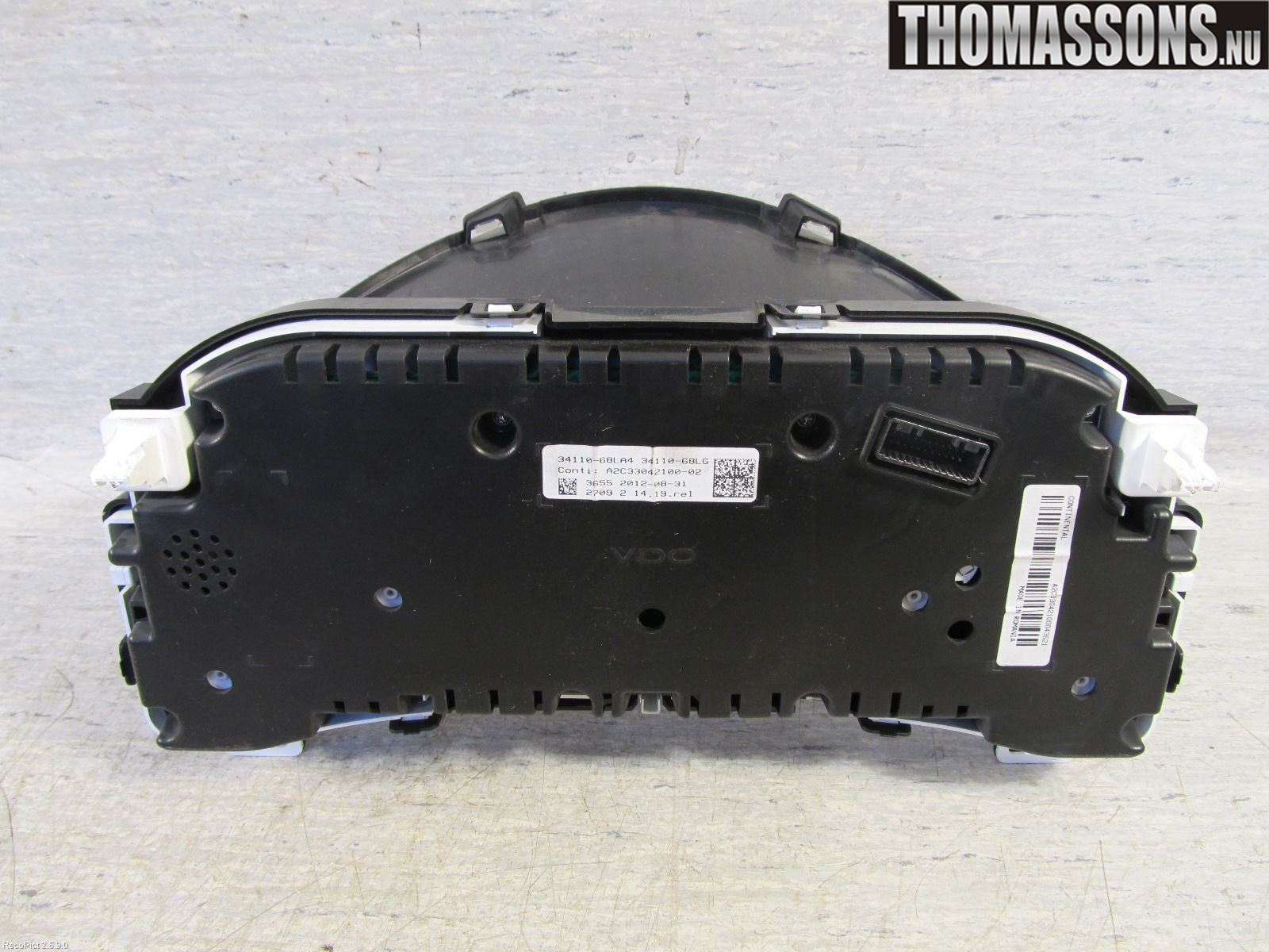 Suzuki SWIFT 11-16 Instrument Komb