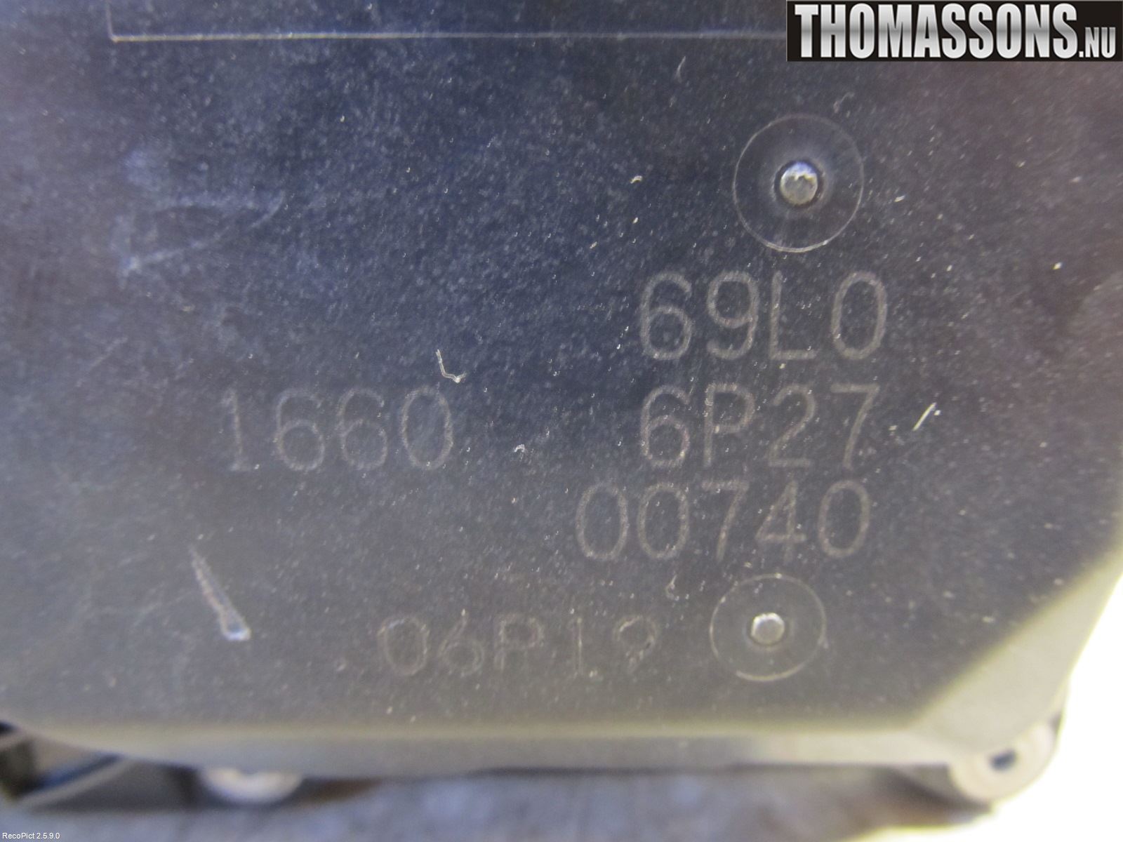 Suzuki SWIFT 11-16 Injspjällhus