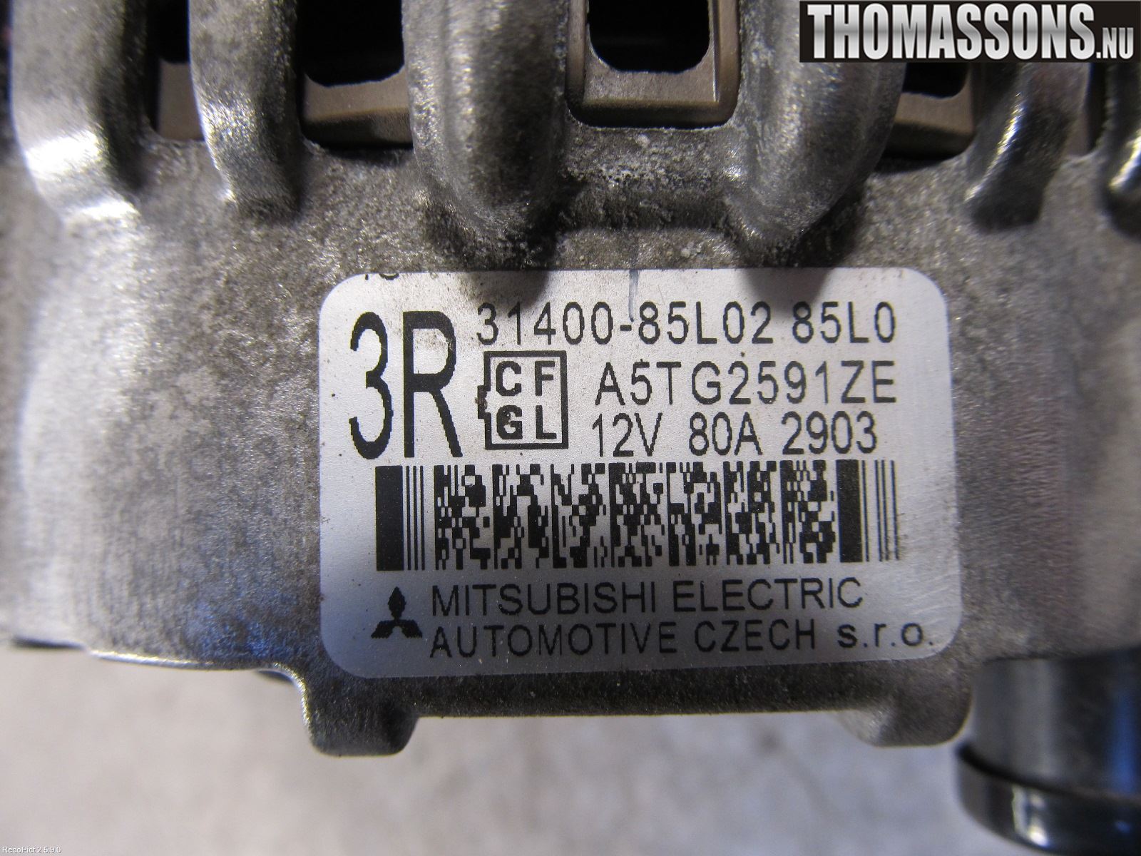 Suzuki SWIFT 11-16 Generator