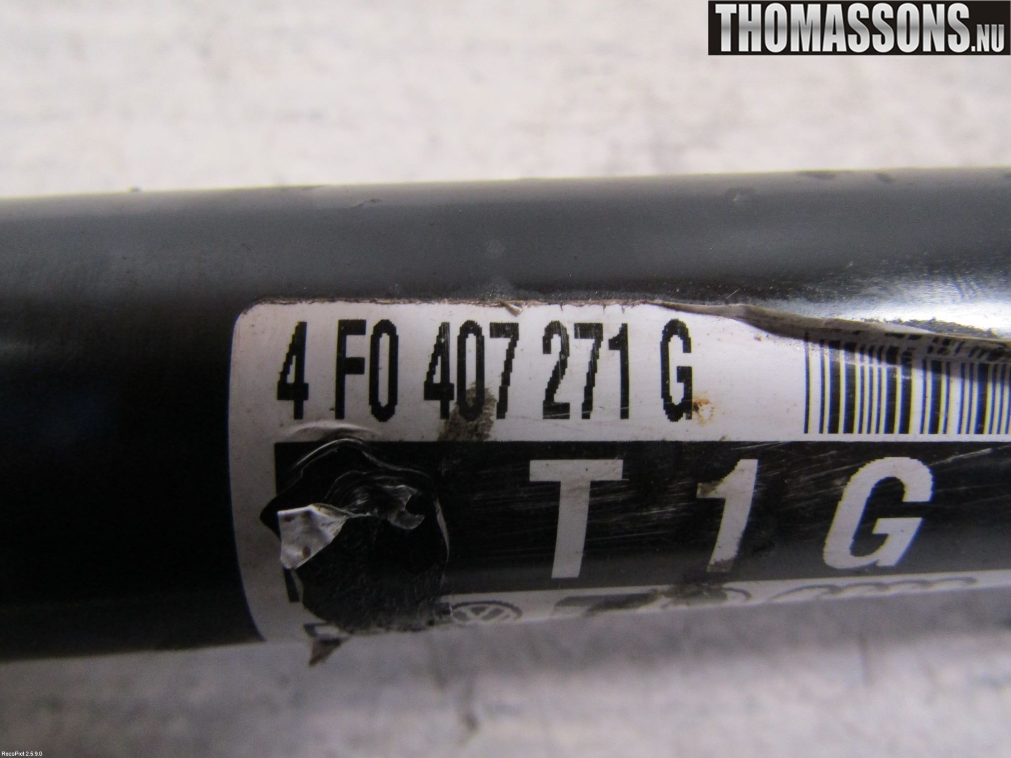 Audi A6/S6     05-11 Drivaxel Fram Vänster