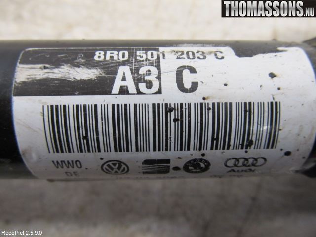 Audi A6/S6 4G 11-18 Drivaxel Bak Höger
