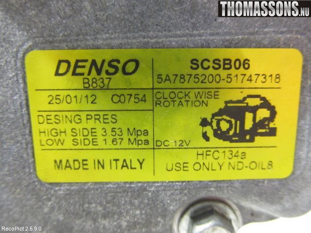 Ford KA 09-16 Ac Kompressor