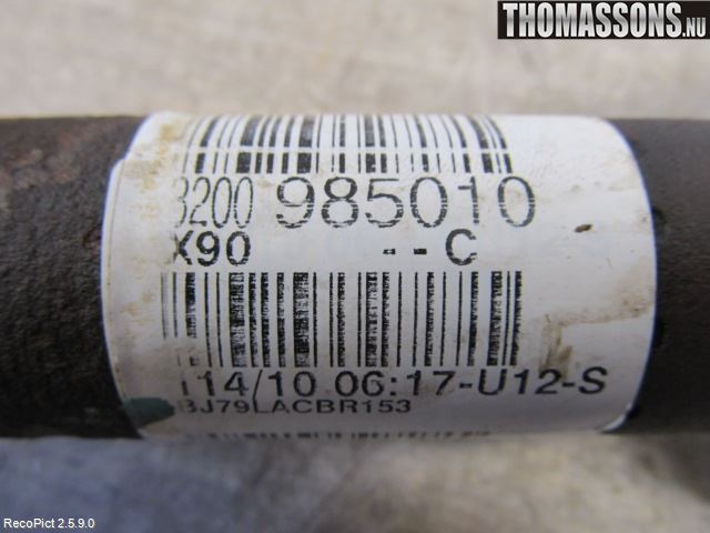 Dacia SANDERO 09-13 Drivaxel Fram Vänster