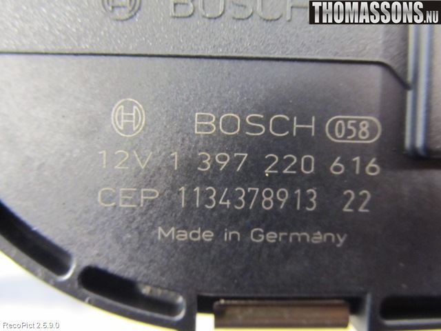 Audi A6/S6 4G 11-18 Torkarmotor Vindruta