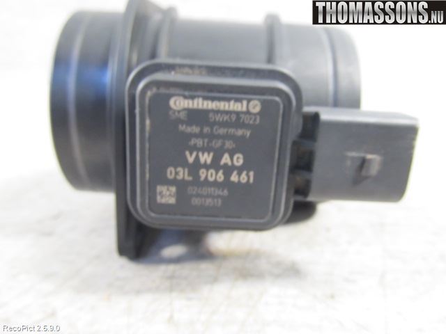 Volkswagen VW CADDY 11-15 Injluftmassamätare