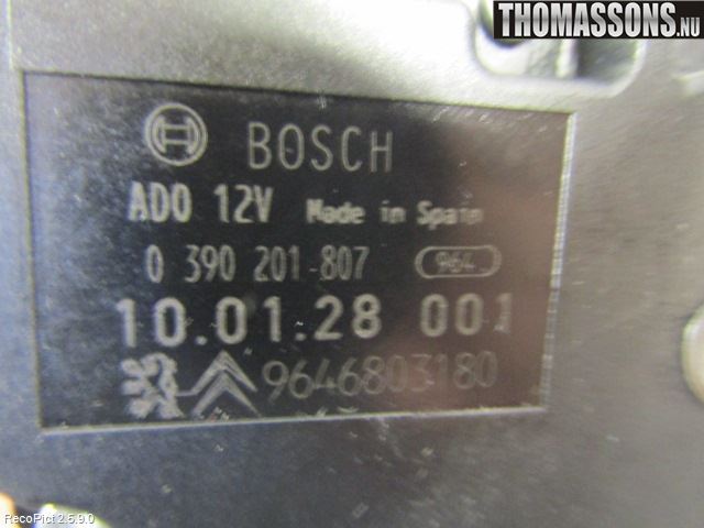 Citroen C4 I   05-10 Torkarmotor Baklucka