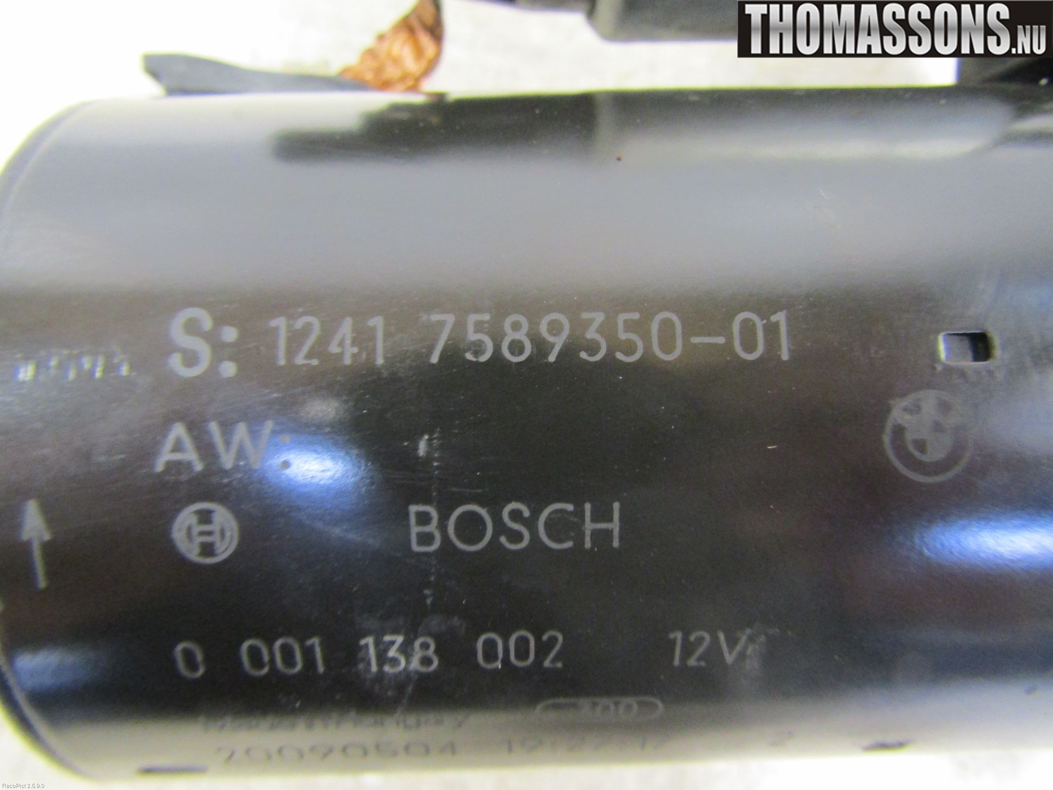 BMW 1 E87/81 5D/3D 03-11 Startmotor