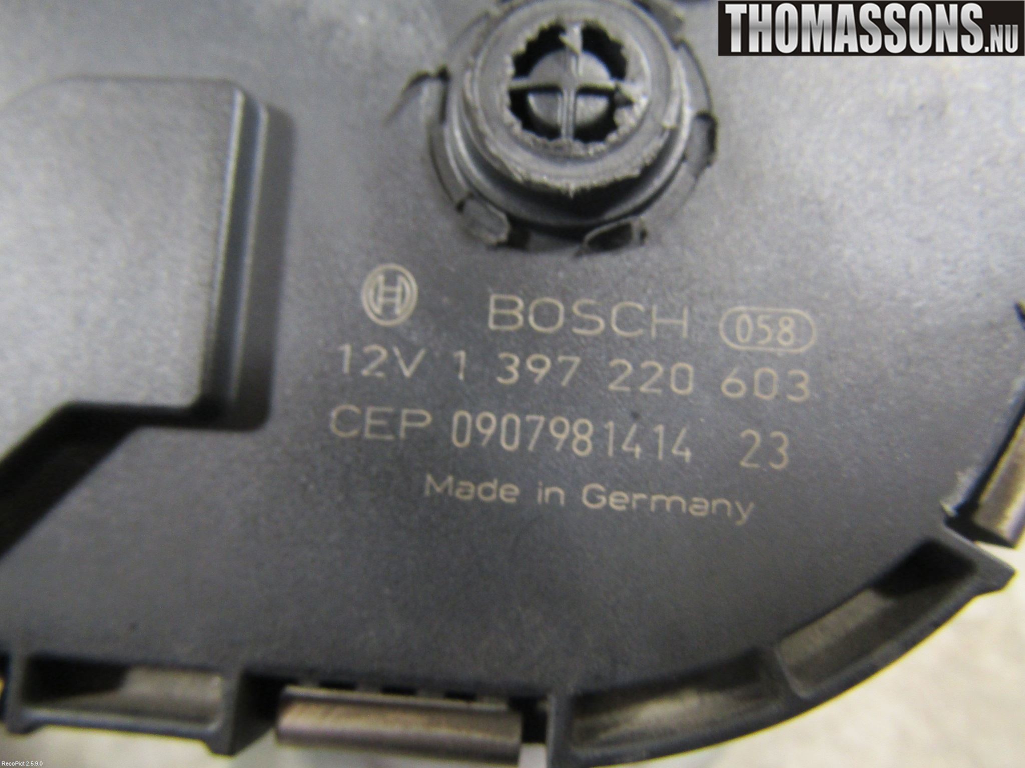 Ford S-MAX 06-15 Torkarmotor Vindruta