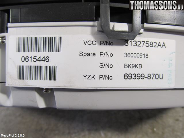 Volvo XC70 08-13 Instrument Komb