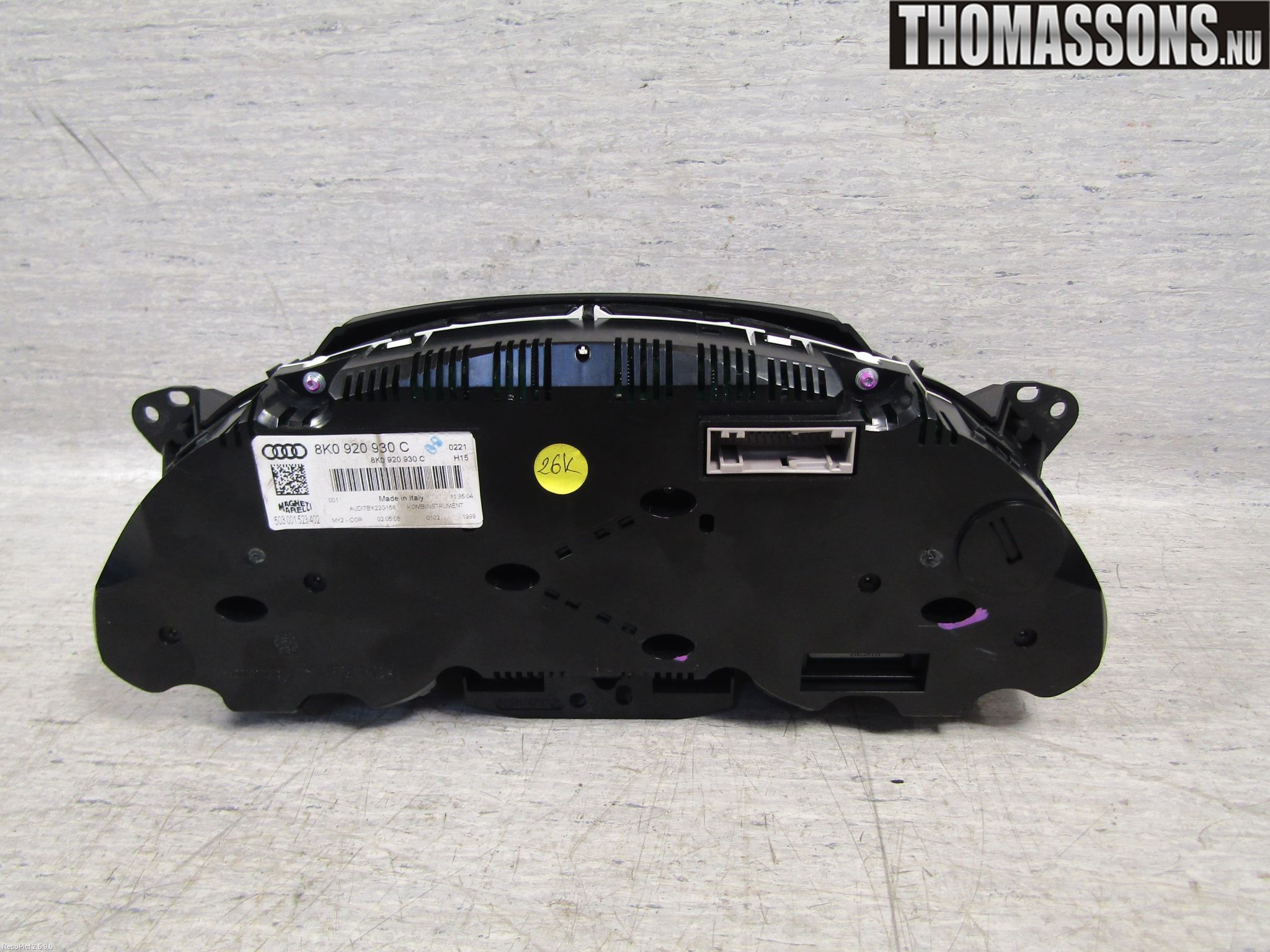 Audi A4/S4 08-11 Instrument Komb