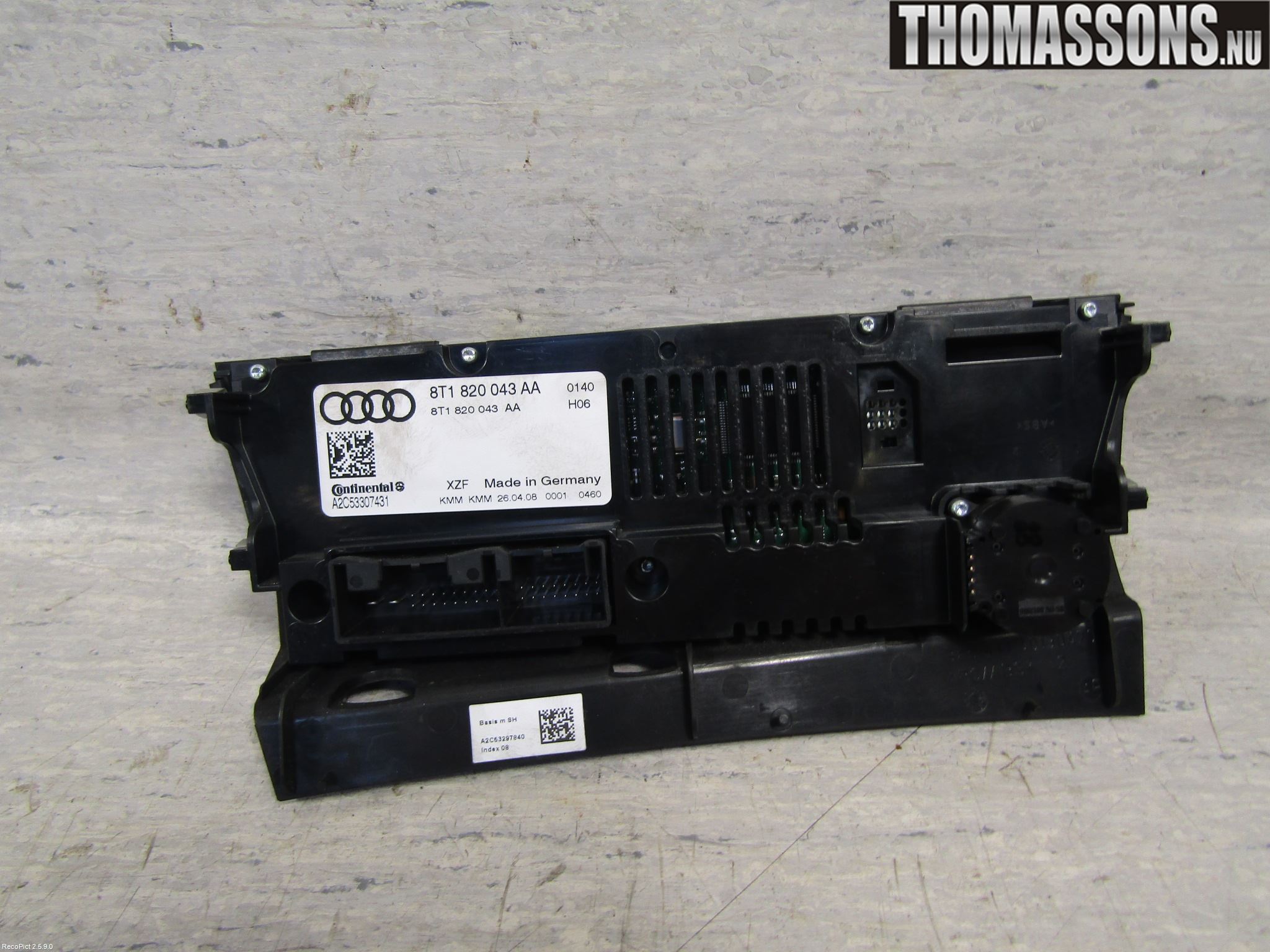 Audi A4/S4 08-11 Ac Styrenhet Ac Manöveren