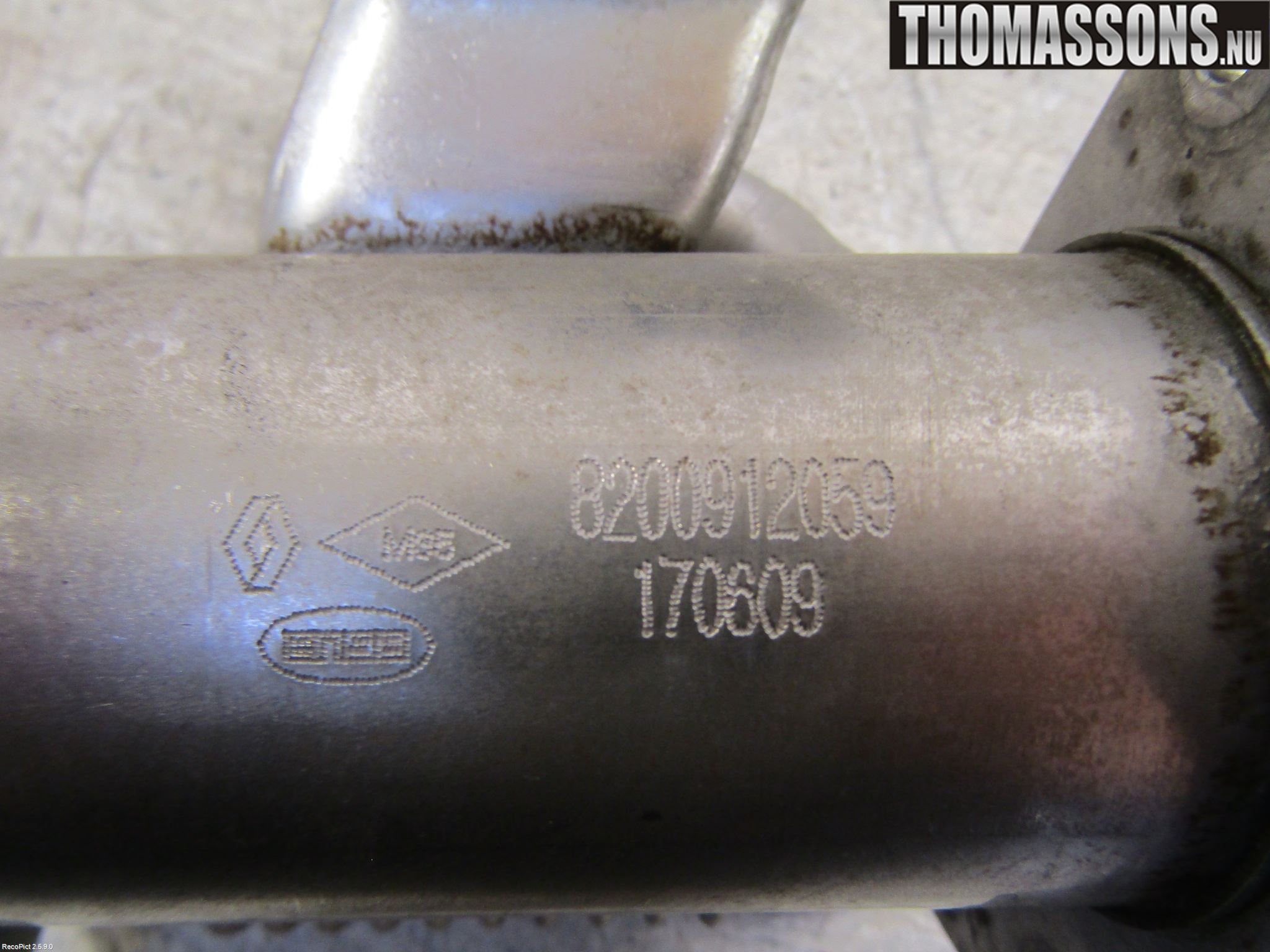 Renault MEGANE III 09-15 Avgaskylare