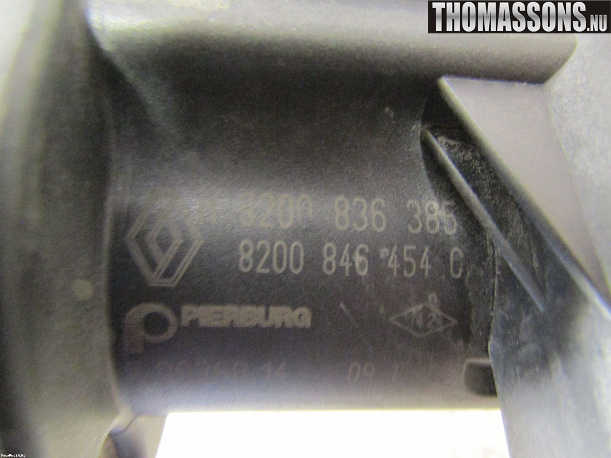 Renault MEGANE III 09-15 Egr Ventil