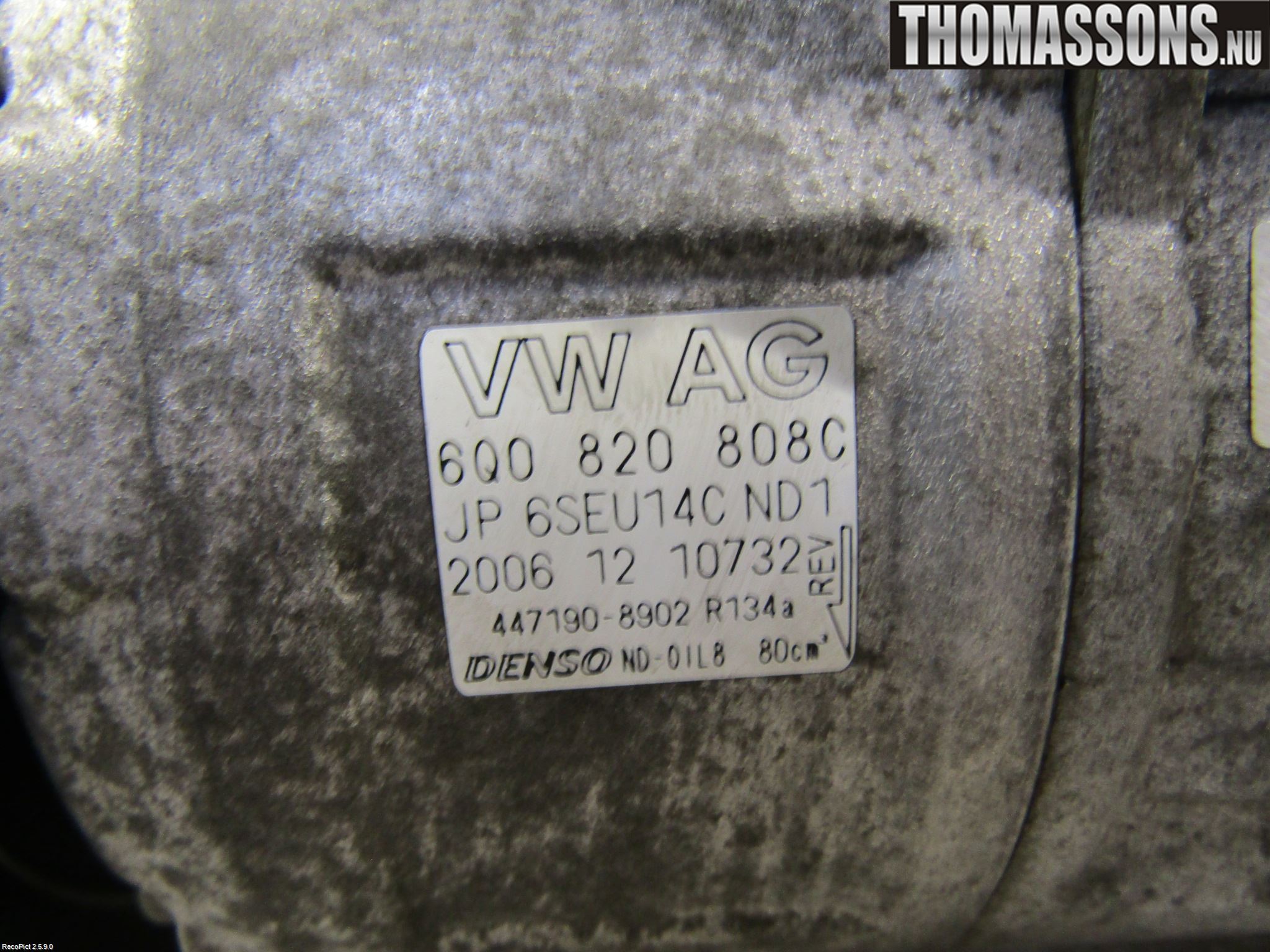 Skoda FABIA 99-07 Ac Kompressor