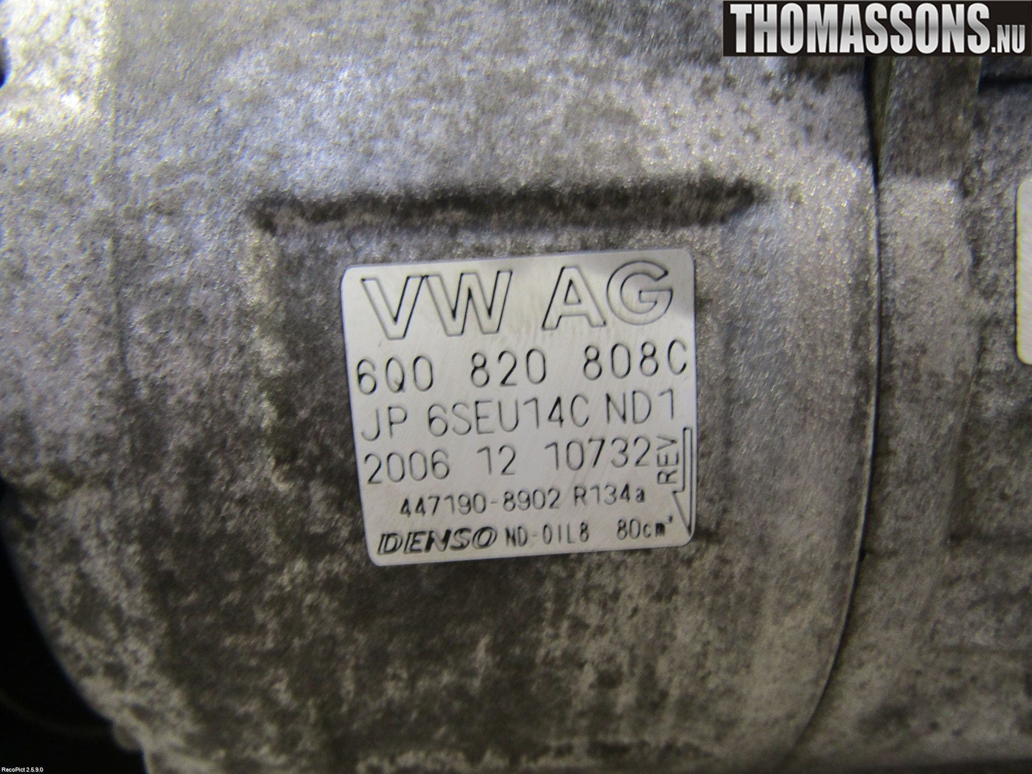 Skoda FABIA 99-07 Ac Kompressor