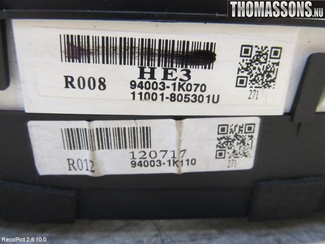 Hyundai ix20 Instrument Komb