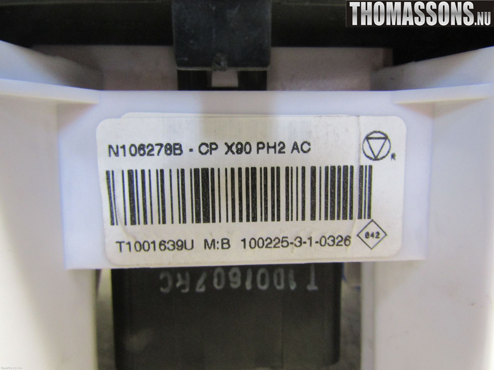 Dacia SANDERO 09-13 Ac Styrenhet Ac Manöveren