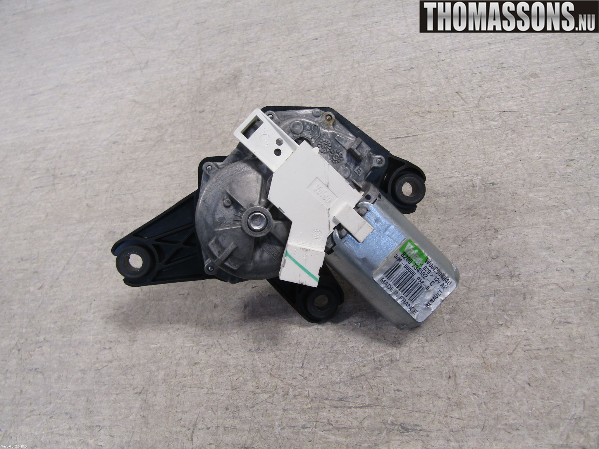 Dacia SANDERO 09-13 Torkarmotor Baklucka