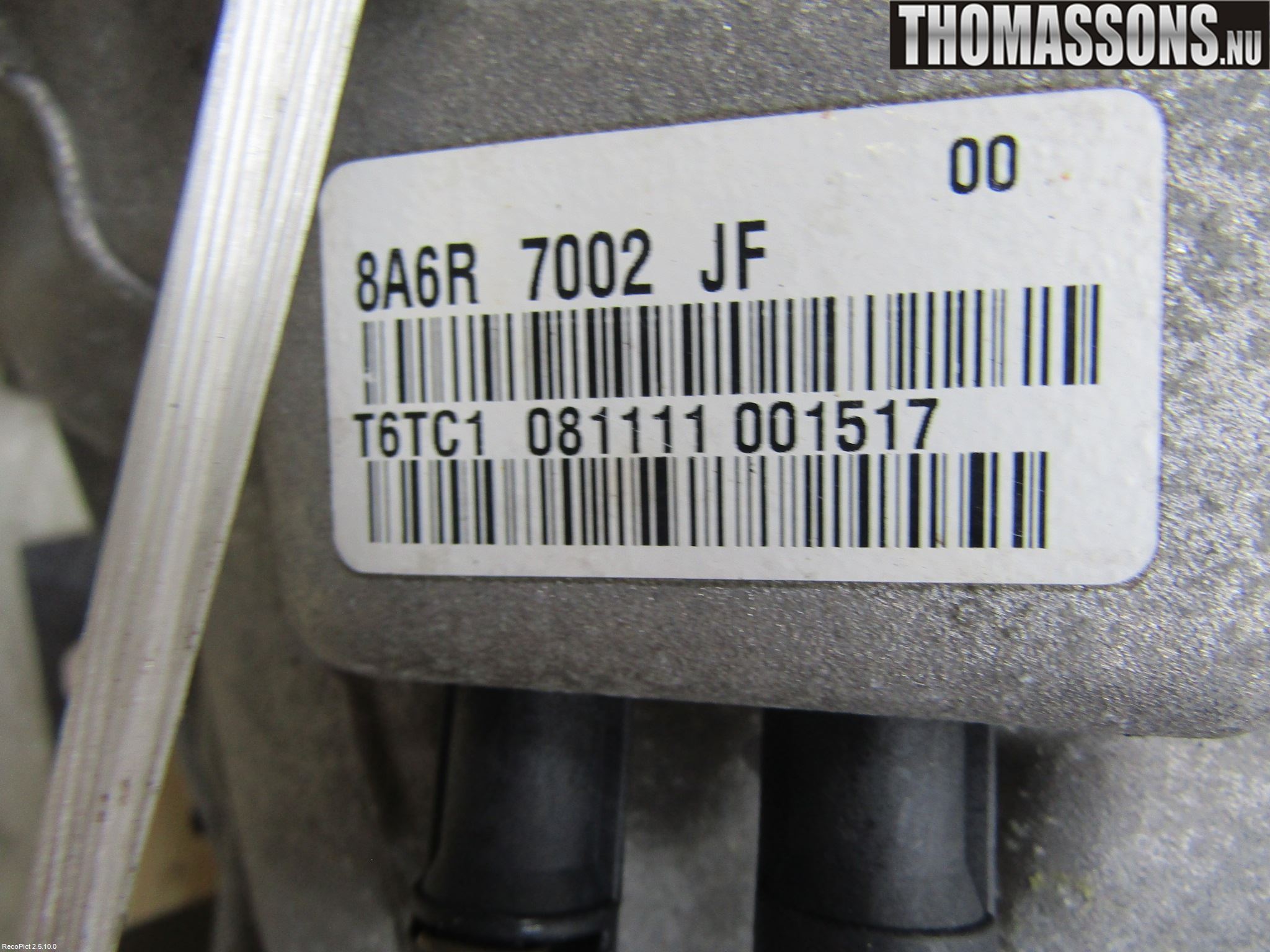 Ford FIESTA 09-12 Växellåda Man 5 Vxl