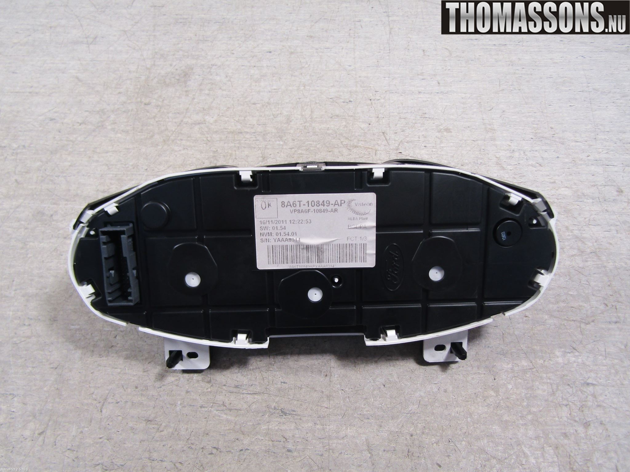 Ford FIESTA 09-12 Instrument Komb