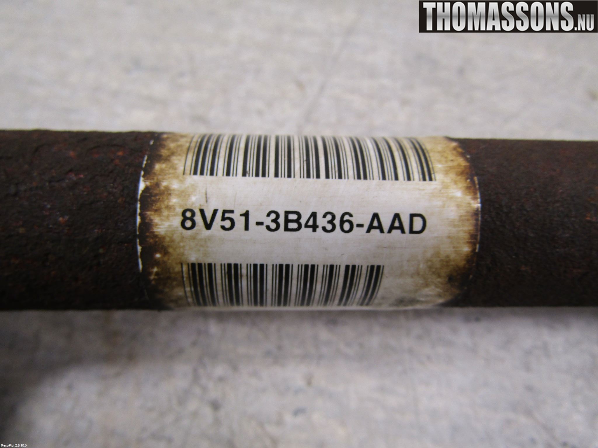 Ford FIESTA 09-12 Drivaxel Fram Höger