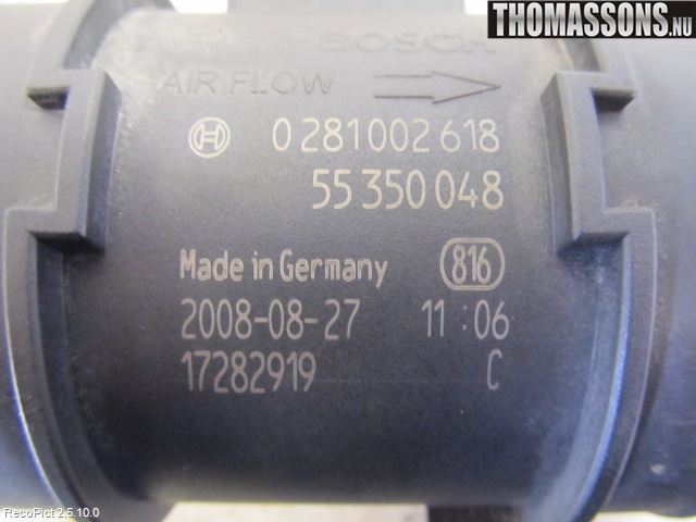 Opel CORSA D 07-14 Injluftmassamätare