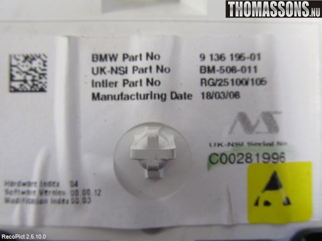 Mini CLUBMAN R55 06-14 Instrument Komb