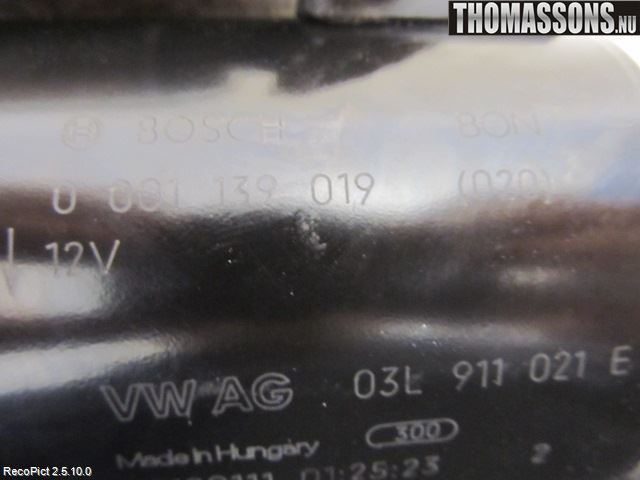 Audi A4/S4 08-11 Startmotor Diesel