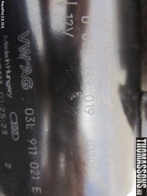 Audi A4/S4 08-11 Startmotor Diesel