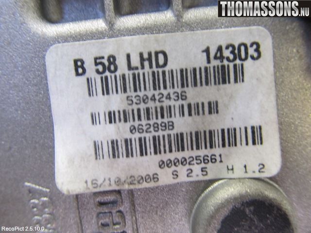Citroen C4 GRAND PICASSO 07-13 Torkarmotor Vindruta