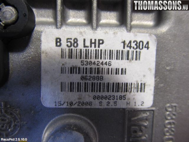 Citroen C4 GRAND PICASSO 07-13 Torkarmotor Vindruta