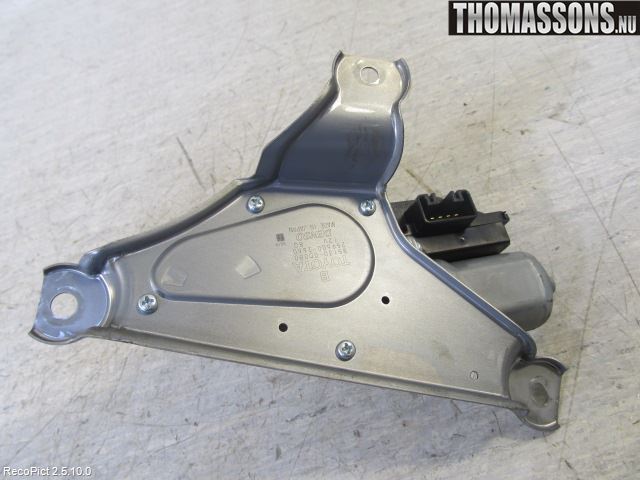 Toyota YARIS XP130 12-14 Torkarmotor Baklucka