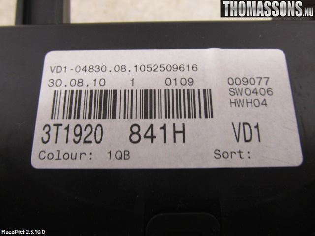 Skoda SUPERB 09-15 Instrument Komb