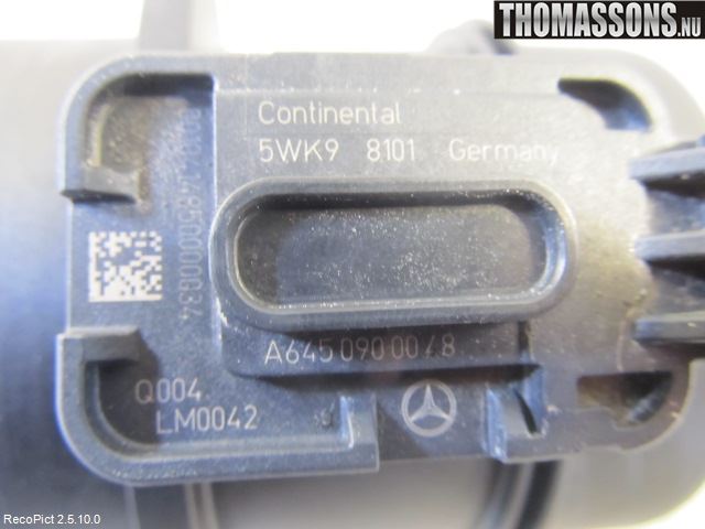 Mercedes-Benz MB B-KLASS (W246/W242) 12-19 Injluftmassamätare