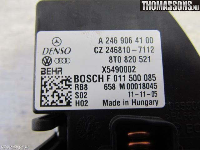 Mercedes-Benz MB B-KLASS (W246/W242) 12-19 Värmefläktsmotstånd