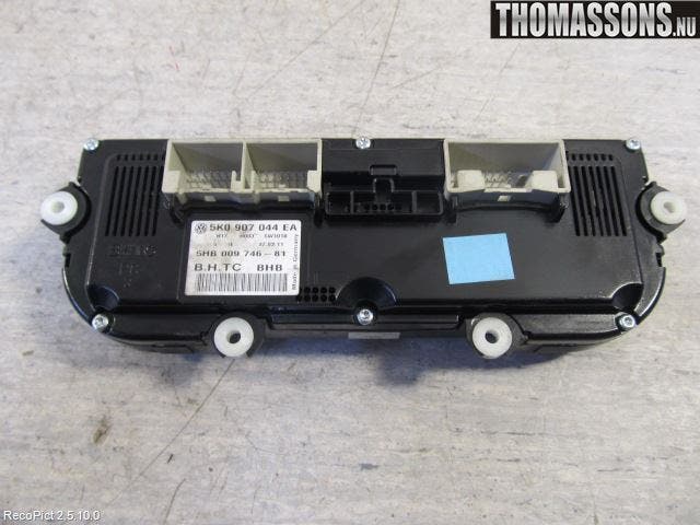 Volkswagen VW GOLF VI 09-13 Ac Styrenhet Ac Manöveren