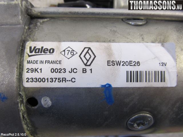 Nissan QASHQAI+2  10-14 Startmotor Diesel