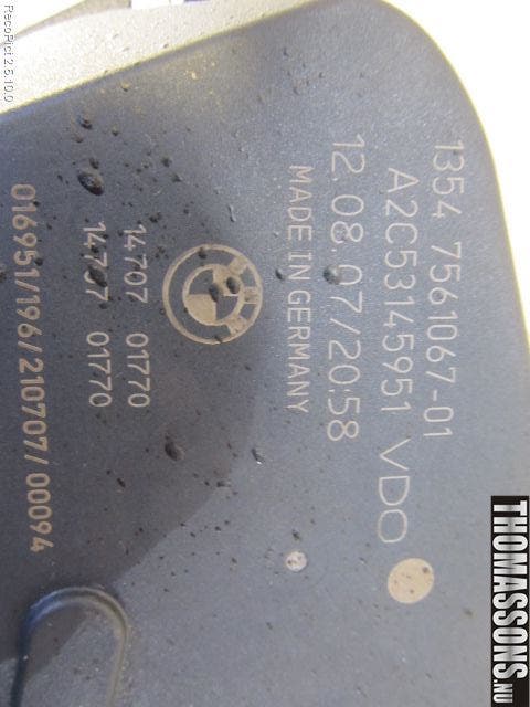 BMW 1 E87/81 5D/3D 03-11 Injspjällhus