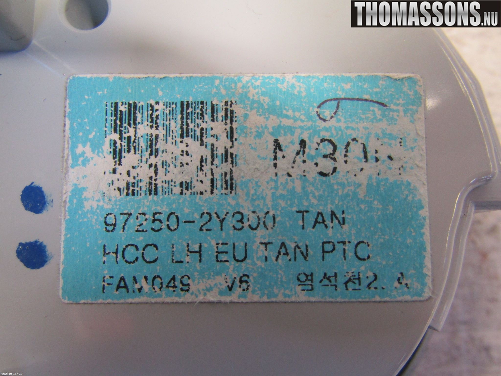 Hyundai ix35 Ac Styrenhet Ac Manöveren